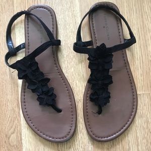 Faded Glory floral sandals